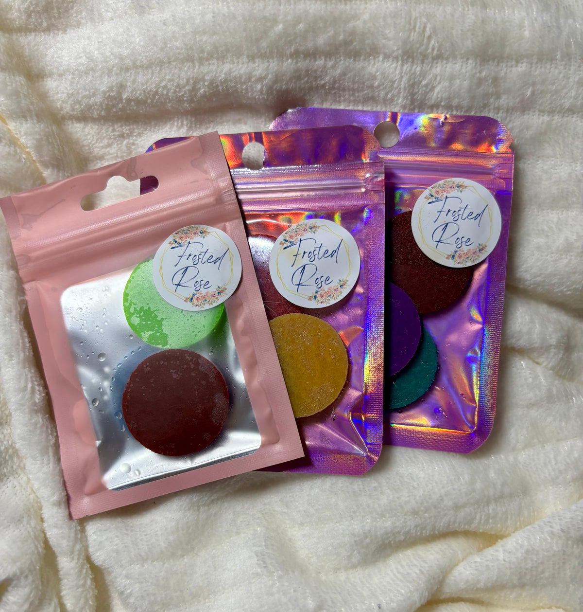 Hoover Discs | Frosted Rose Scent | Mrs Hinch Dupe | Pack of 3 Scented Felt Pads
