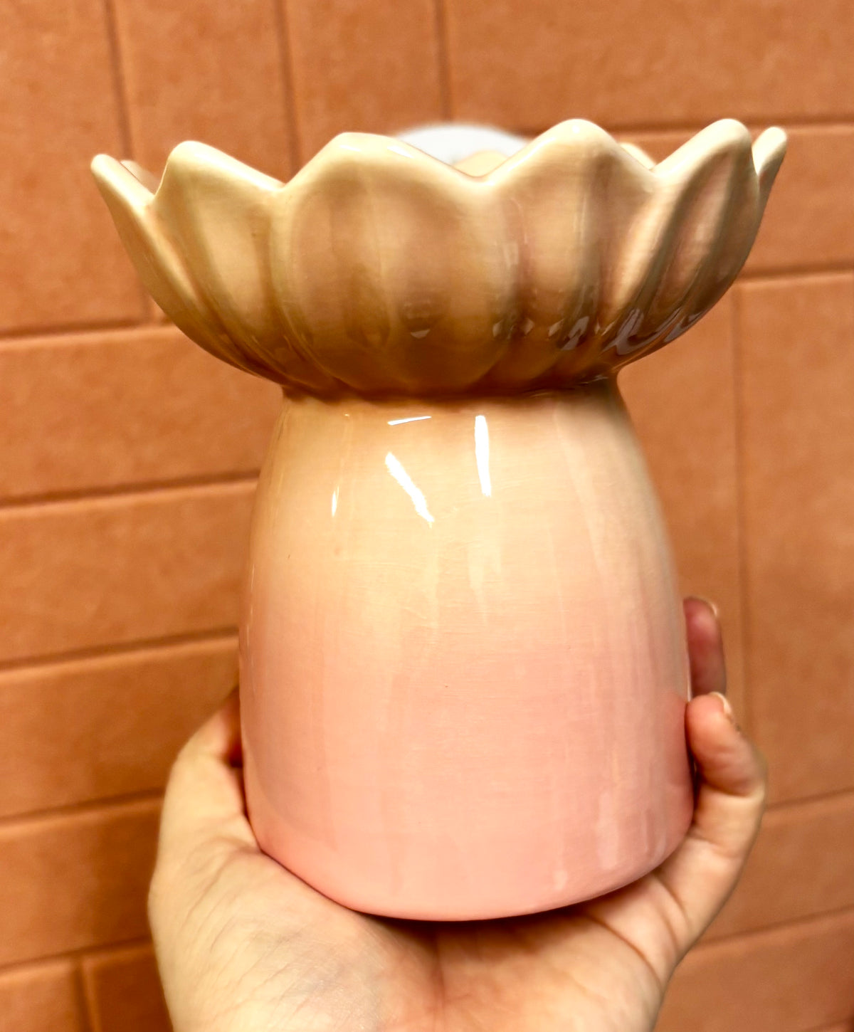 Water Lily Wax Melt Burner | Ceramic Flower Wax Melter