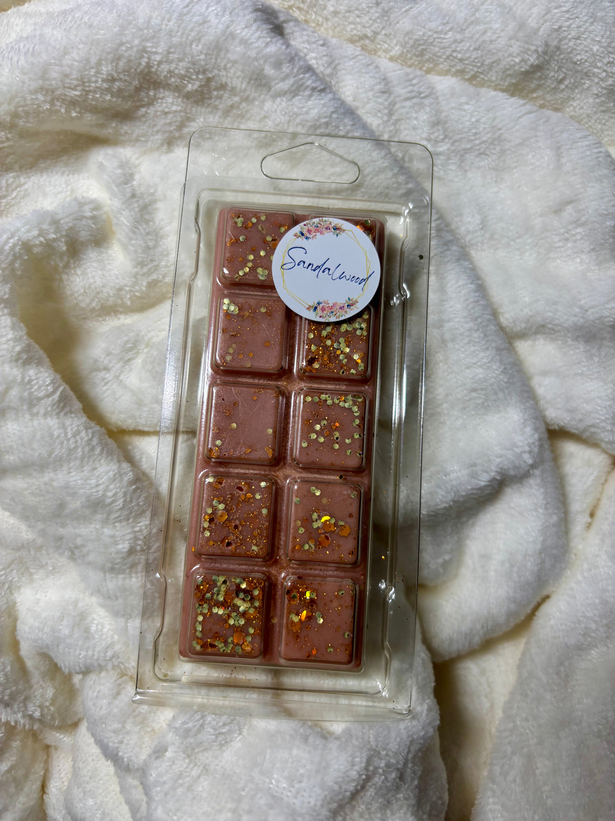 Sandalwood Wax Melt Snap Bar – Warm & Woody Soy Wax Melts