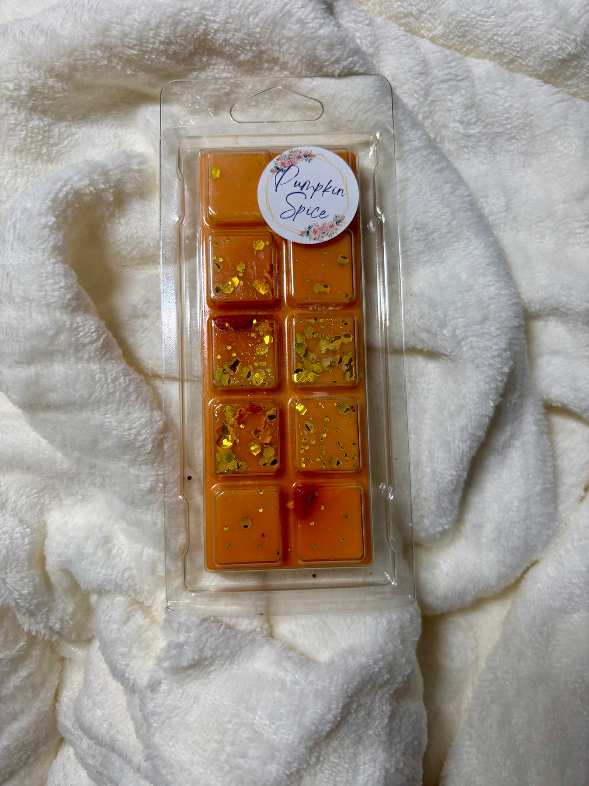 Pumpkin Spice Wax Melt Snap Bar – Warm & Spicy Autumn Soy Wax Melts