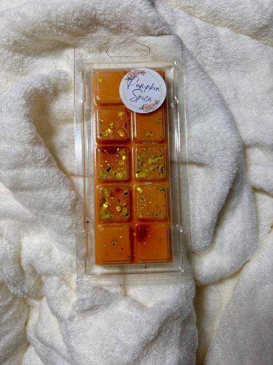 Pumpkin Spice Wax Melt Snap Bar – Warm & Spicy Autumn Soy Wax Melts