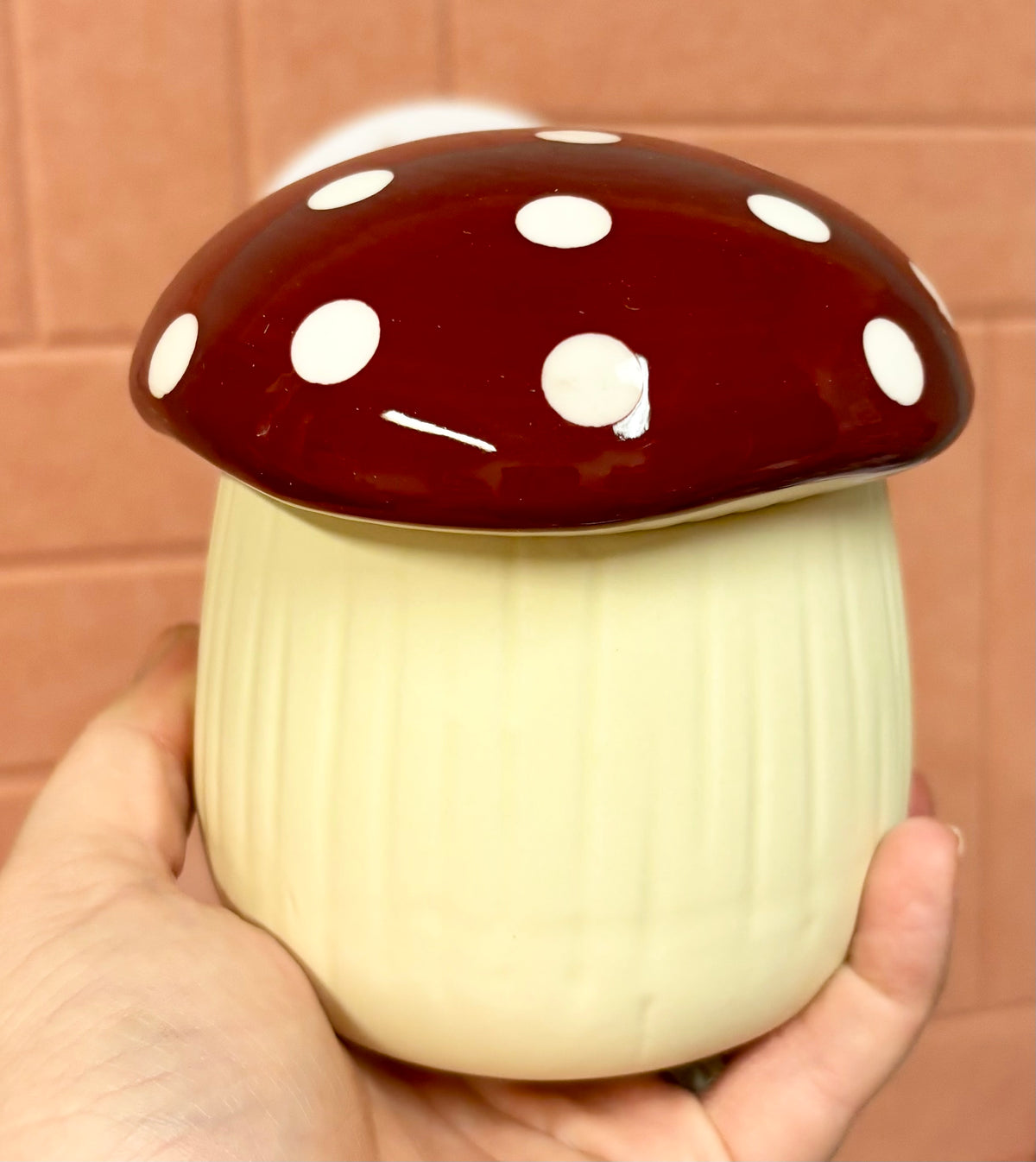 Mushroom Wax Melt Burner | Ceramic Toadstool Wax Melter