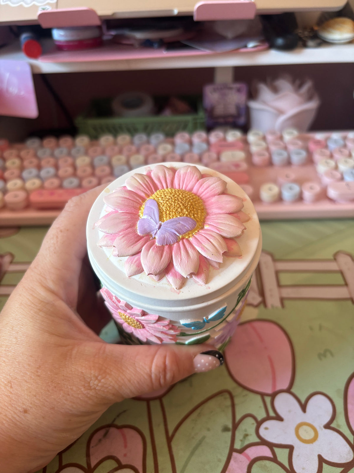 Wildflower Meadow Candle Pot – Sleepy