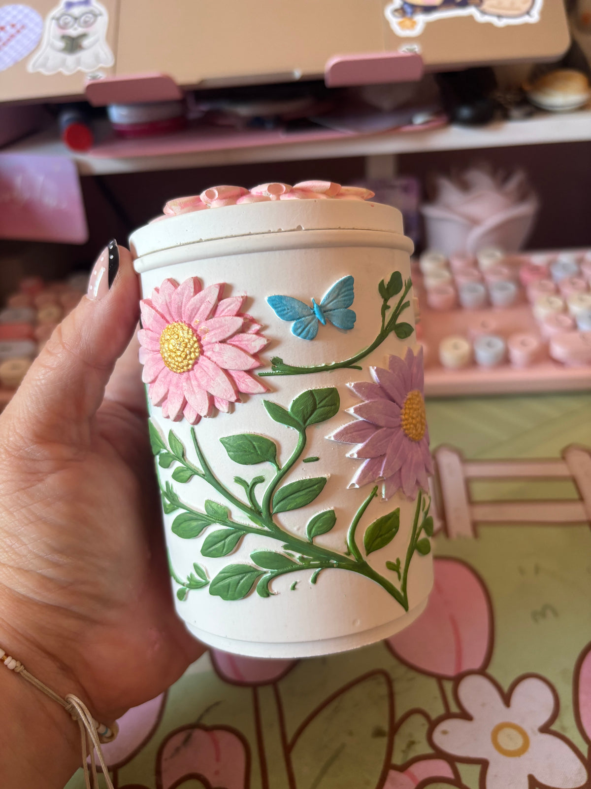 Wildflower Meadow Candle Pot – Sleepy